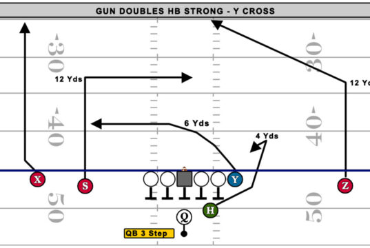 Gun Doubles HB Strong – Y Cross